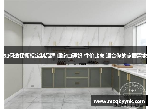 如何选择橱柜定制品牌 哪家口碑好 性价比高 适合你的家居需求